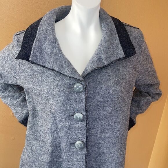 VENARIO 100% wool coat Size XL - Picture 3 of 12